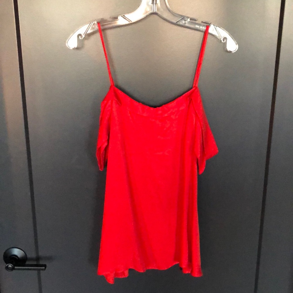 Anthropologie off the shoulder top